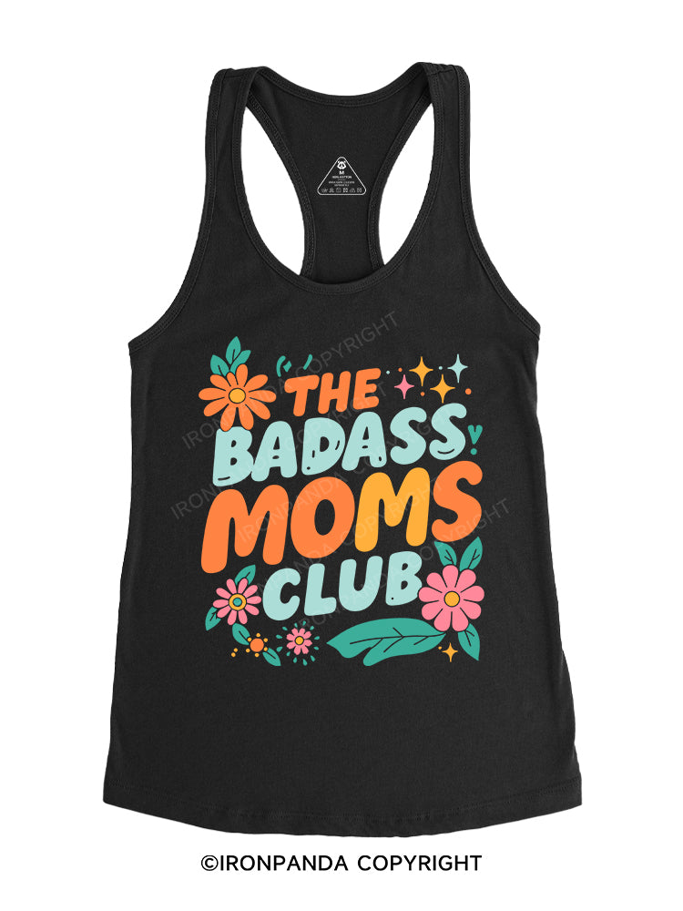 The Badass Moms Club Gym Racerback Tank
