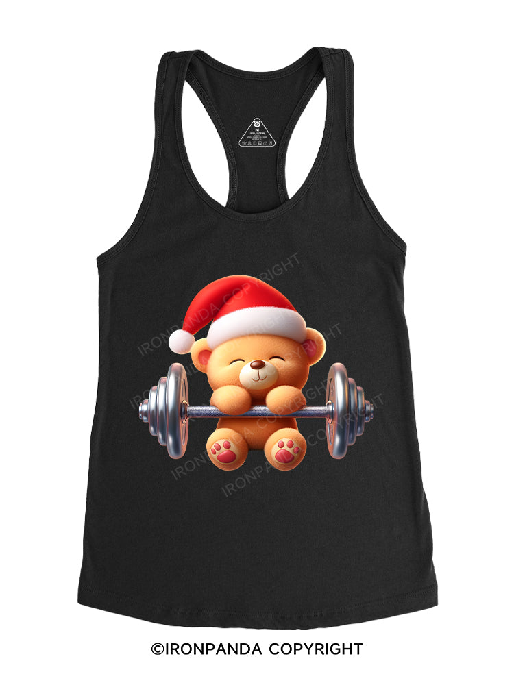 Holiday Hustle Gym Racerback Tank