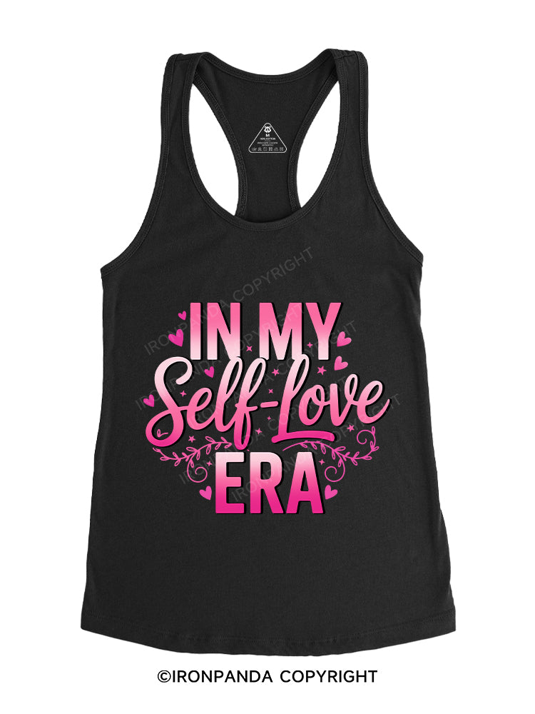 In my self love era Gym Racerback Tank