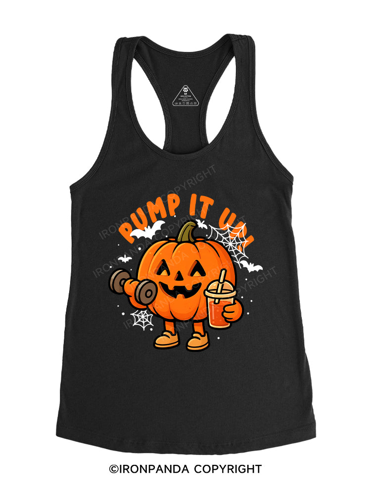 Pump It Up! Gym Racerback Tank