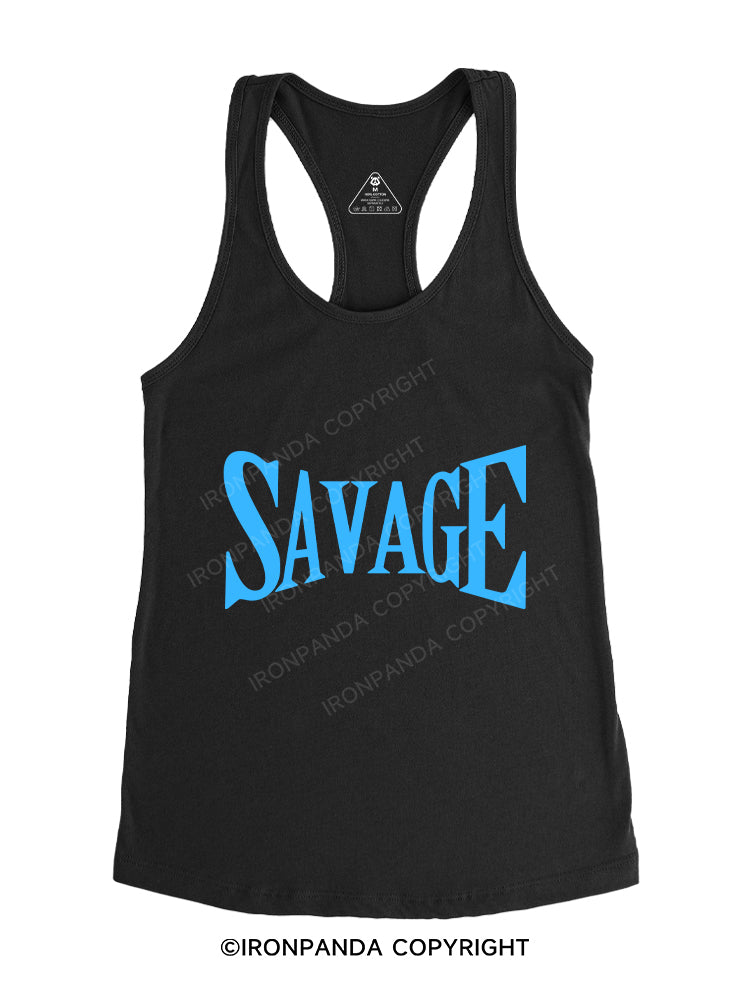 SAVAGE Gym Racerback Tank