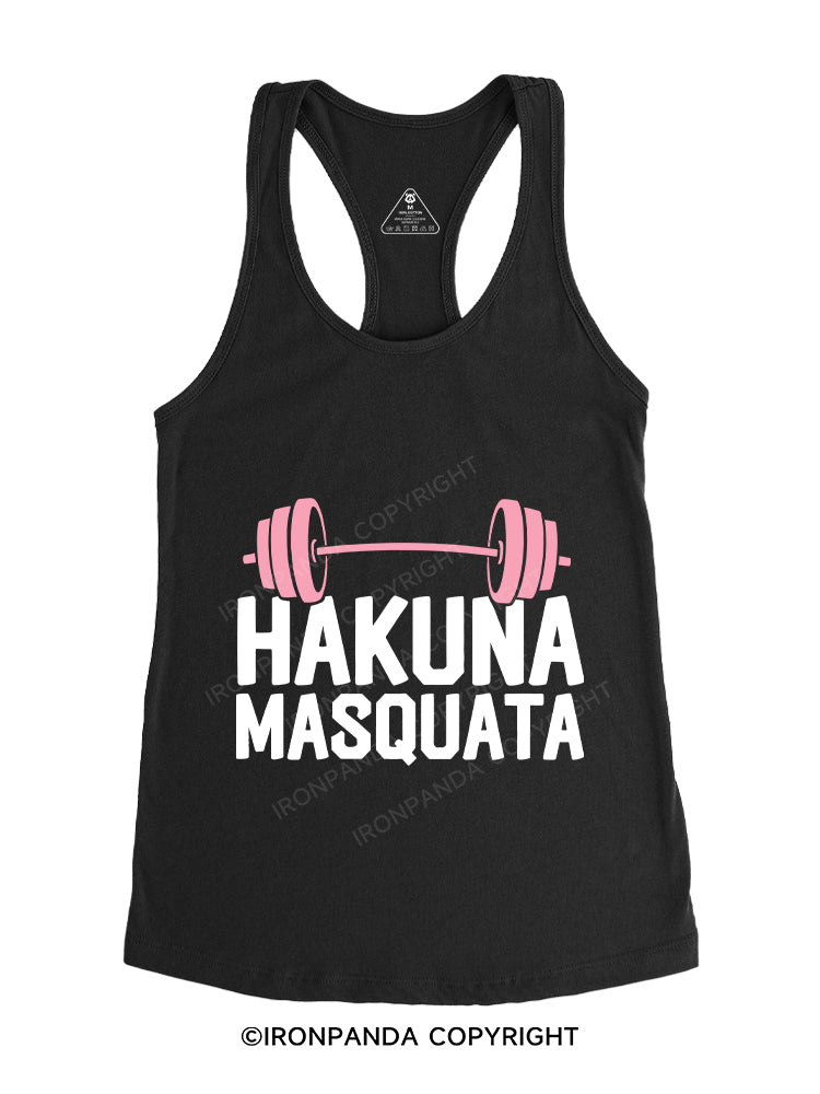 HAKUNA MASQUATA Gym Racerback Tank