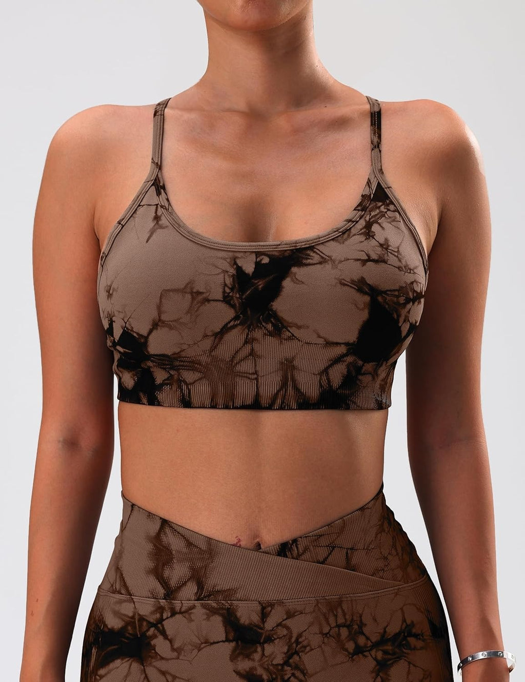 Seamless Tie-Dye sports Bra