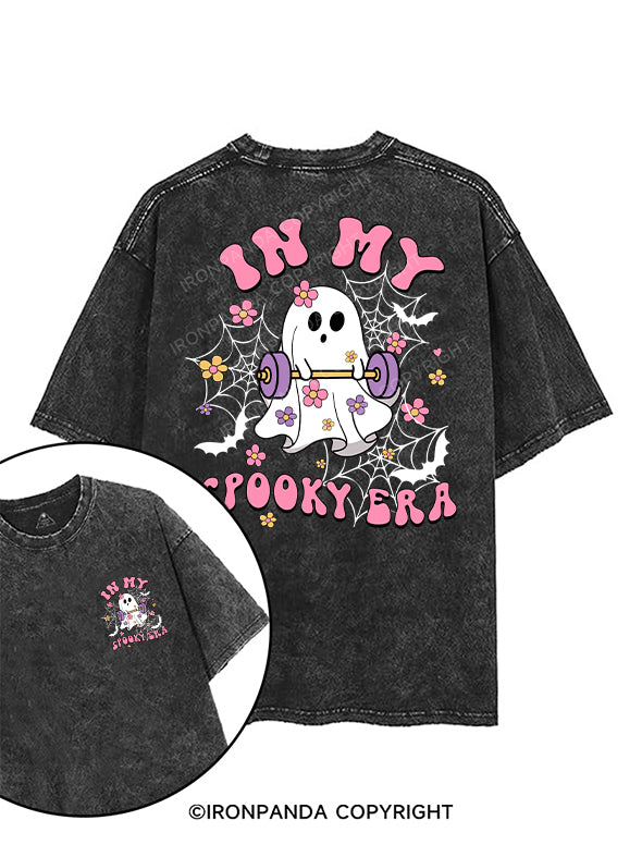IN MY SPOOKY ERA printed Gym Shirt