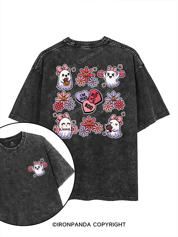 BOO printed Gym Shirt
