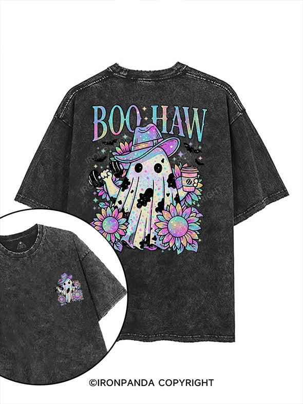 boo-haw printed Gym Shirt