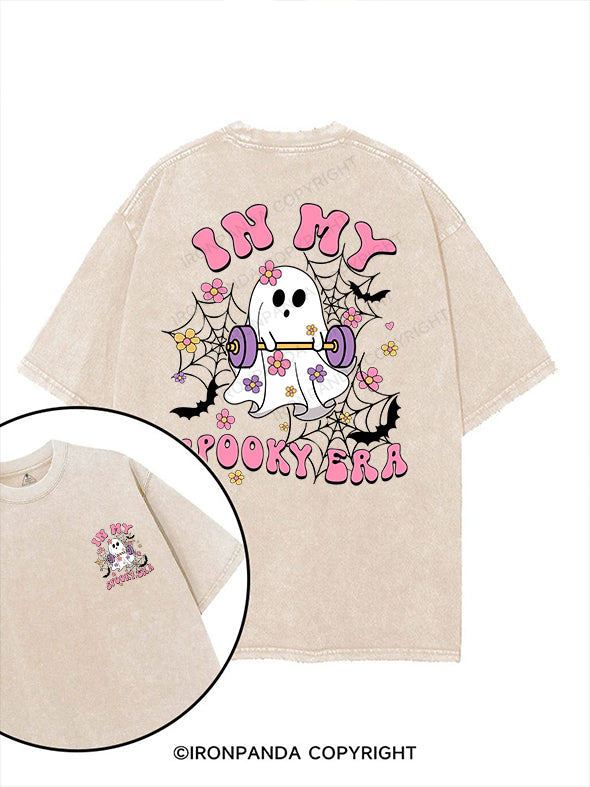 IN MY SPOOKY ERA printed Gym Shirt