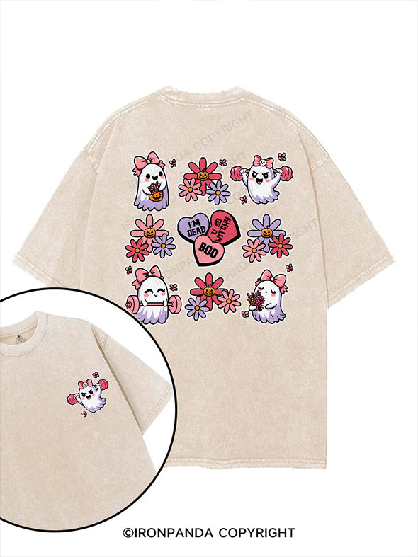 BOO printed Gym Shirt