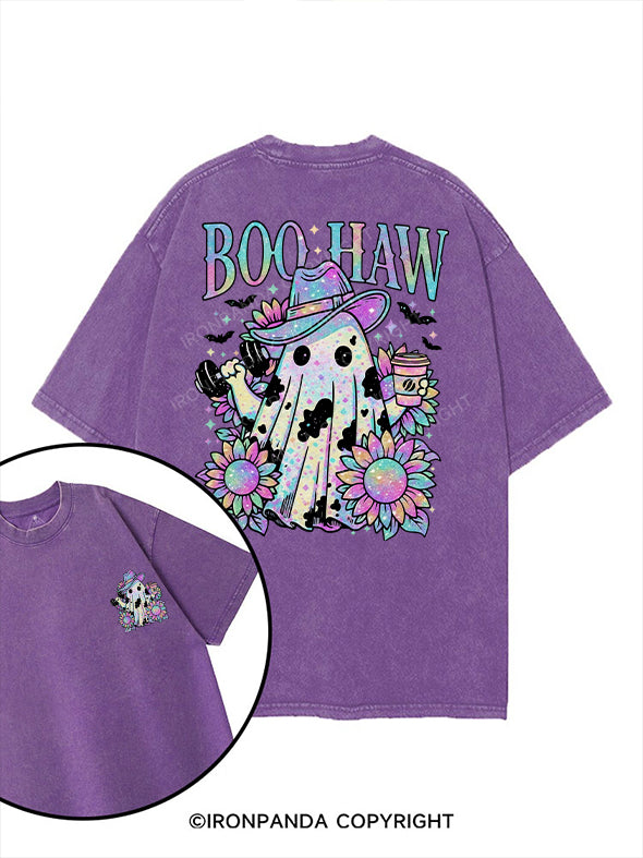 boo-haw printed Gym Shirt
