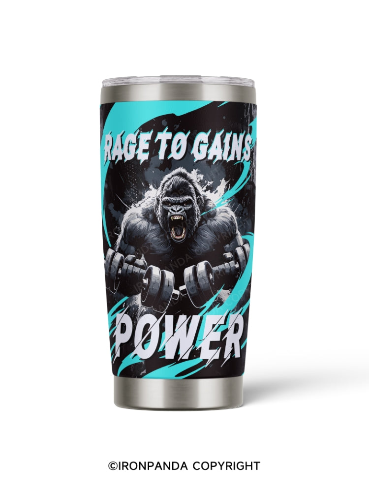 Rage To Gains 20oz Tumbler