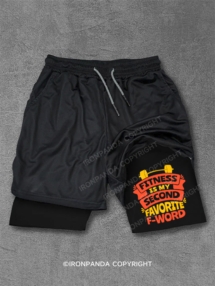 Fitness Is My Second Favorite F-Word Performance Training Shorts