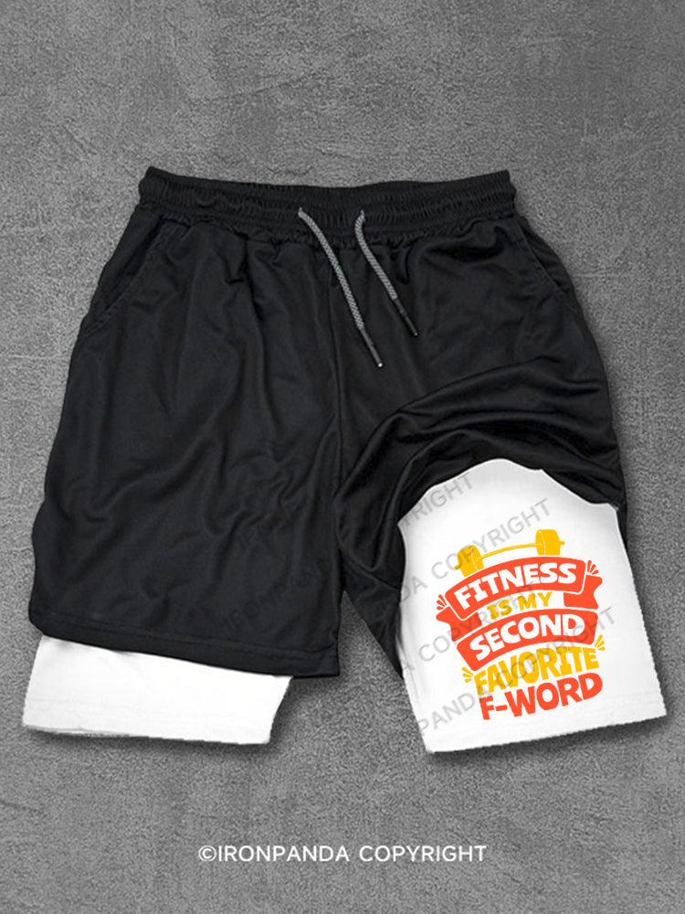 Fitness Is My Second Favorite F-Word Performance Training Shorts