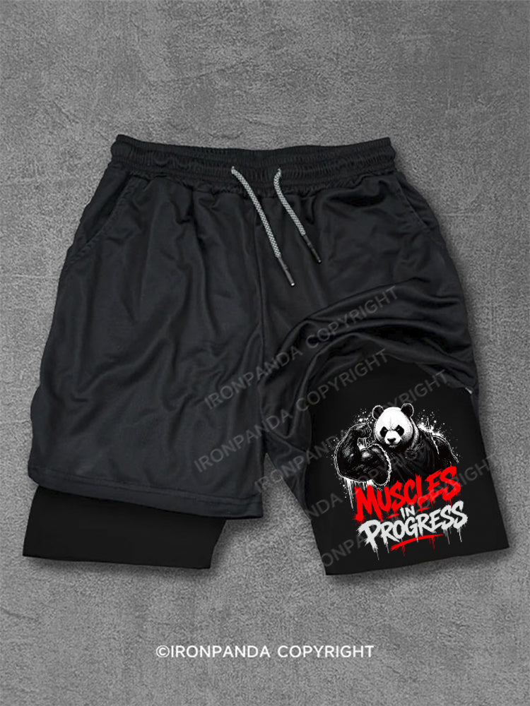Muscles in Progress Panda Performance Training Shorts