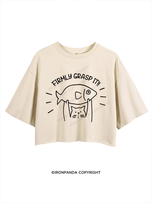 FIRMLY GRASP IT CROP TOPS