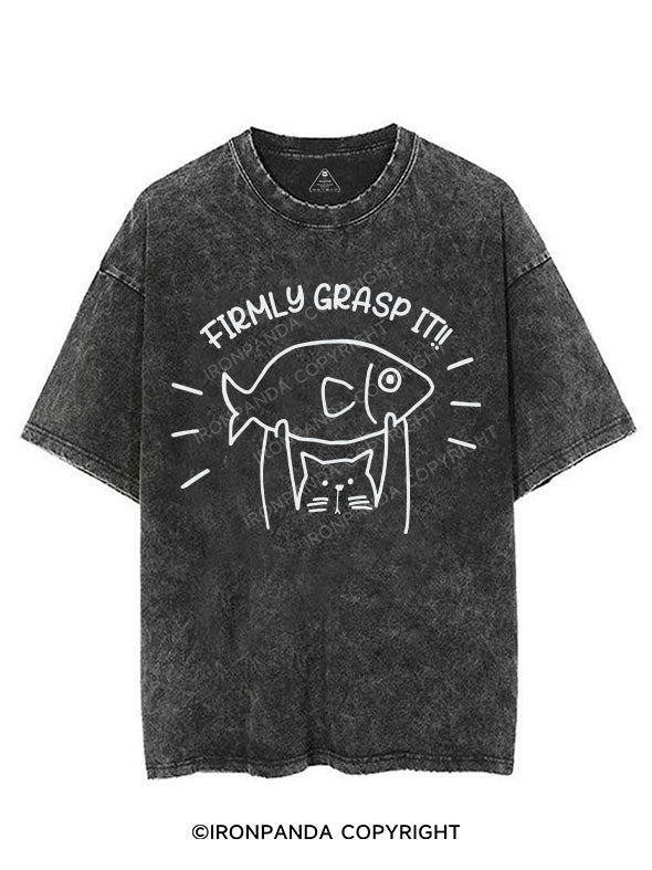FIRMLY GRASP IT VINTAGE GYM SHIRT