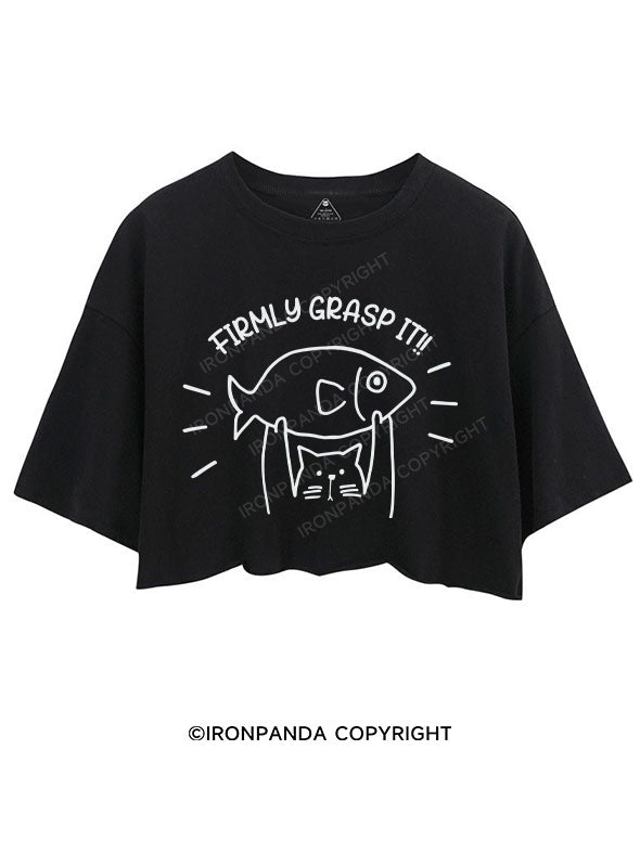 FIRMLY GRASP IT CROP TOPS