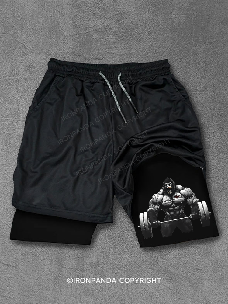 Weightlifting gorilla Performance Training Shorts