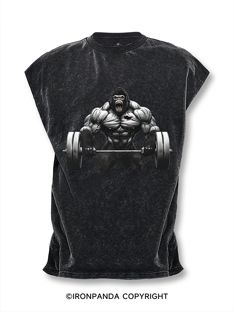 Weightlifting gorilla Cut Off Tank