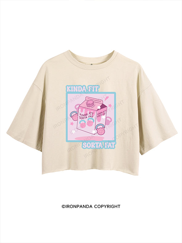 KINDA FIT SORTA FAT CROP TOPS