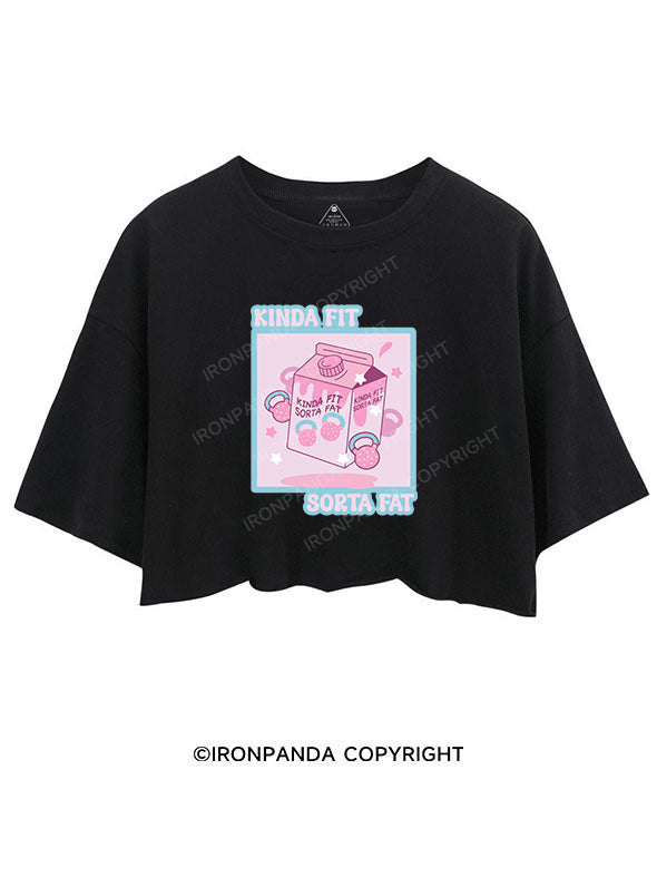KINDA FIT SORTA FAT CROP TOPS