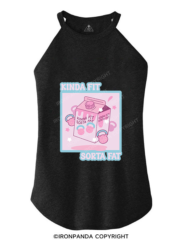 KINDA FIT SORTA FAT TRI ROCKER COTTON TANK