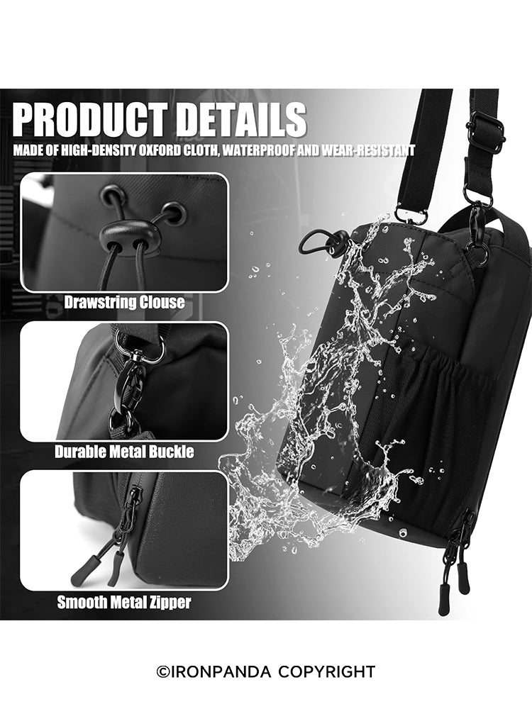 IronPanda Magnetic Gym Bag