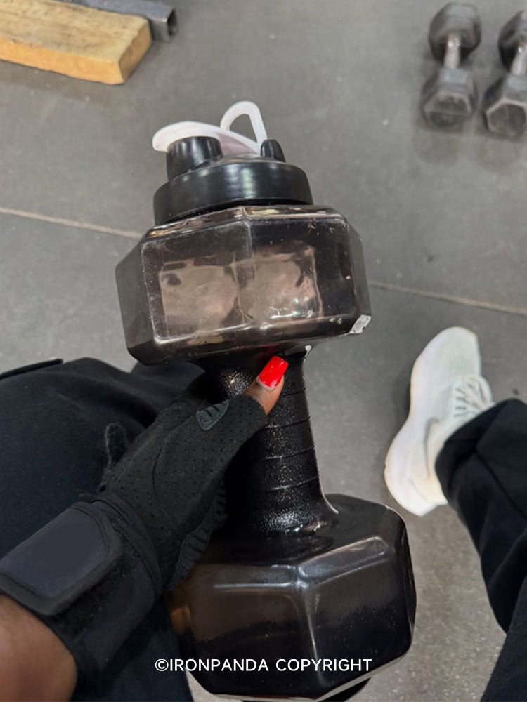 IronPanda Dumbbell Water Bottle