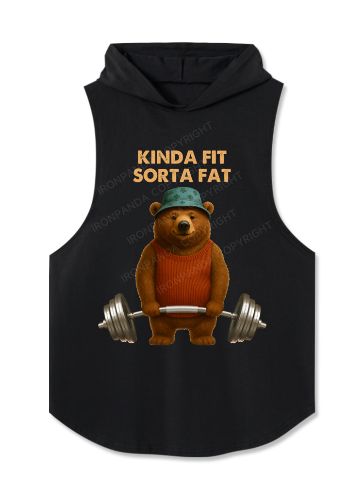 KINDA FIT SORTA FAT Hooded Tank