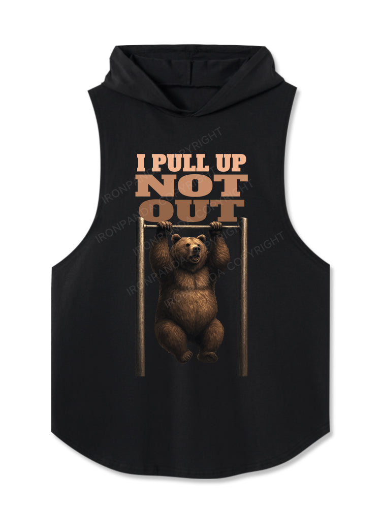 I PULL UP NOT OUT Hooded Tank