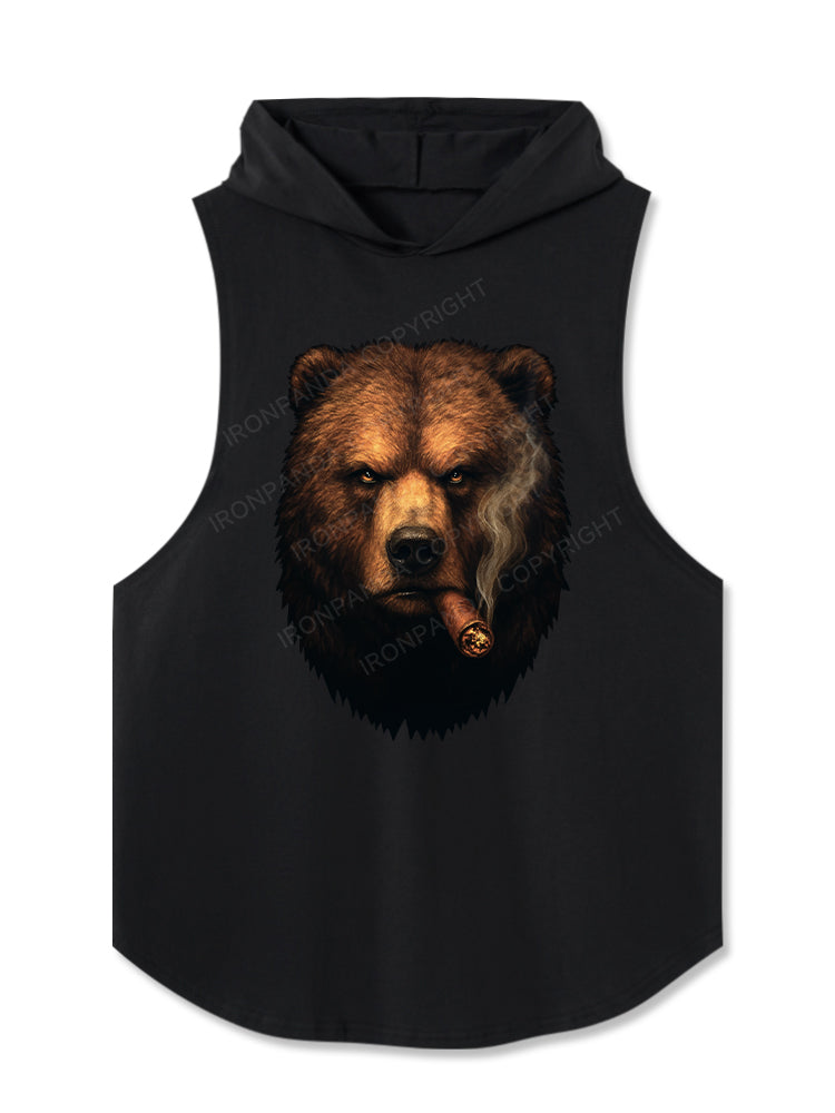 Bear Hooded Tank