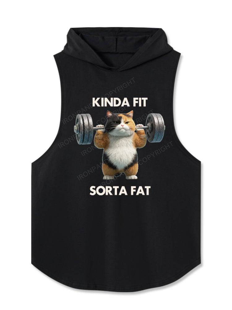 KINDA FIT SORTA FAT Hooded Tank