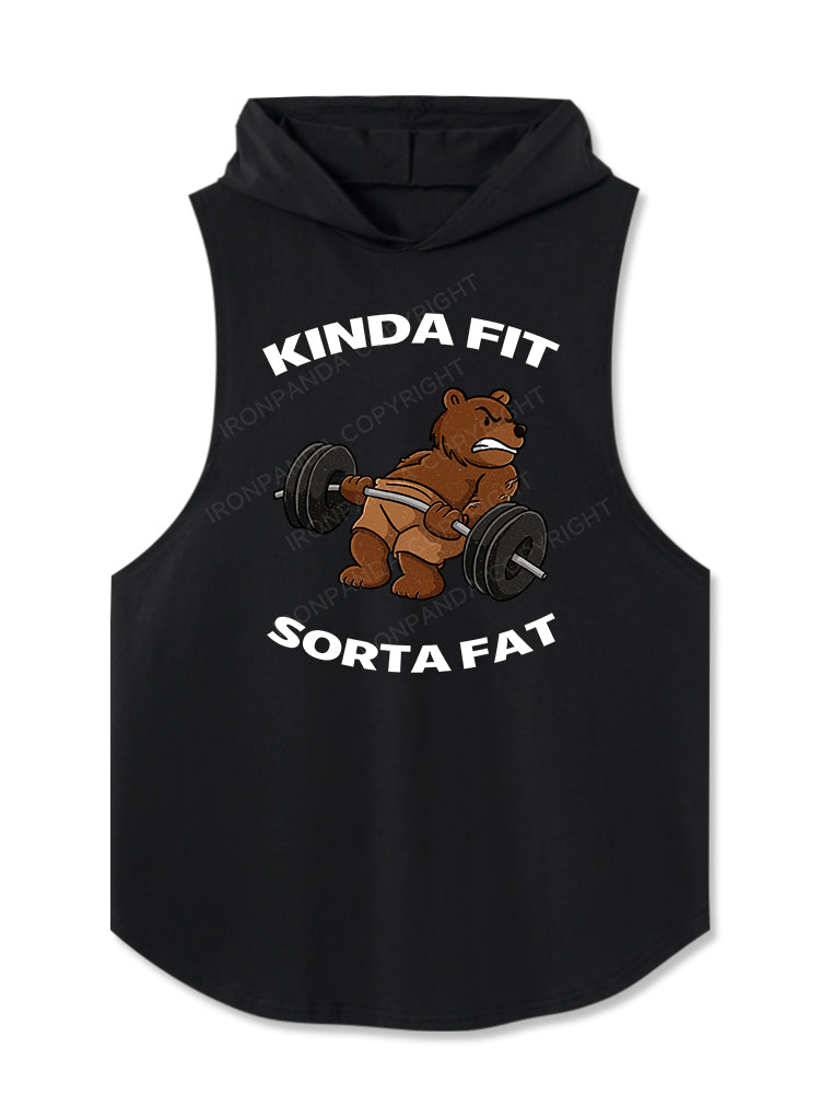 KINDA FIT SORTA FAT Hooded Tank