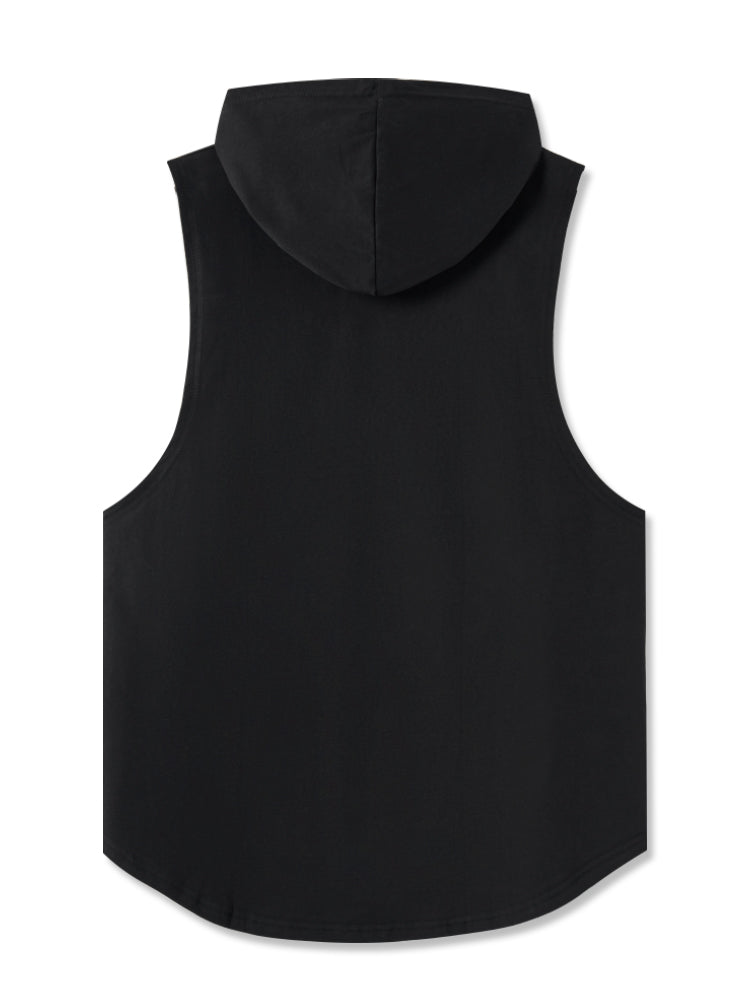 I ONLY DO BUTT STUFF AT THE GYM Hooded Tank