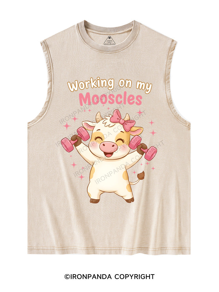 Working on my Mooscles Washed Tank