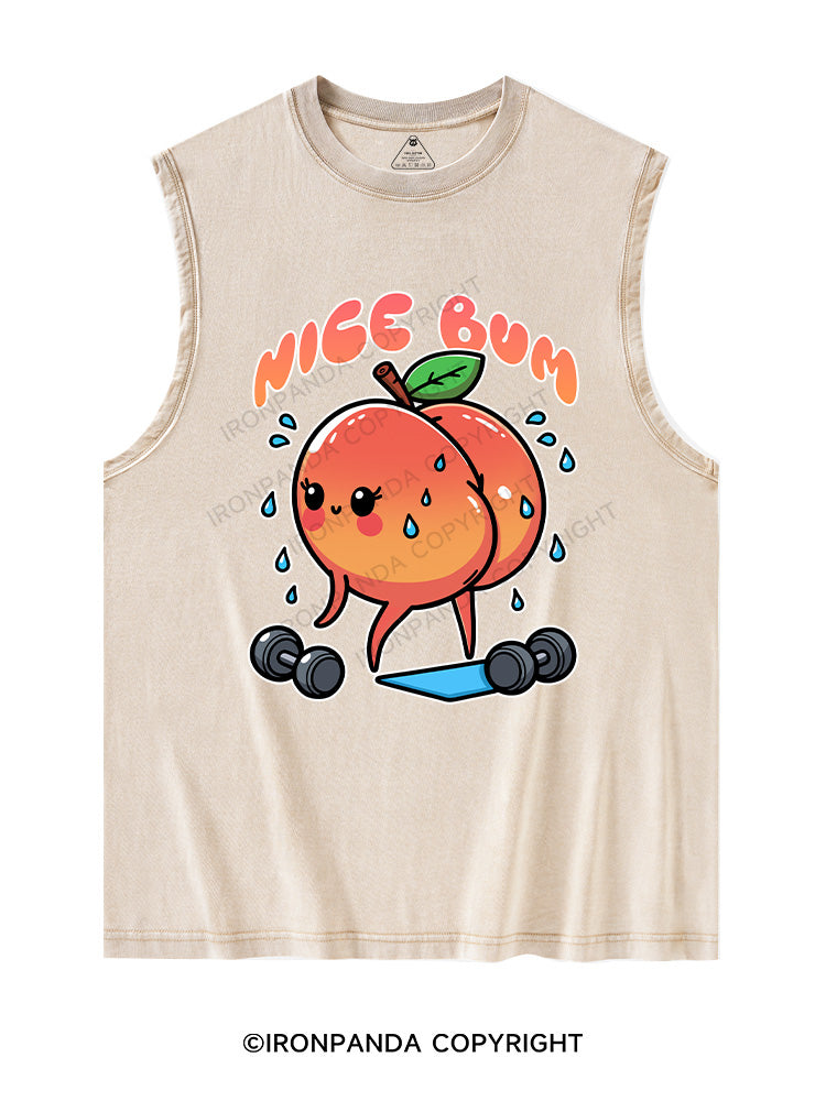 NICE BUM Washed Tank