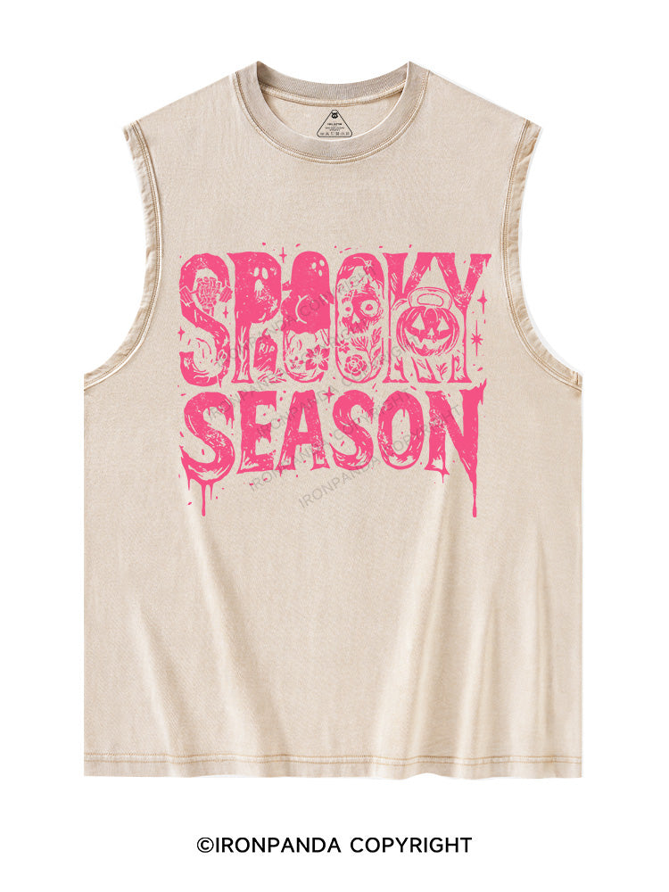 spooky season Washed Tank