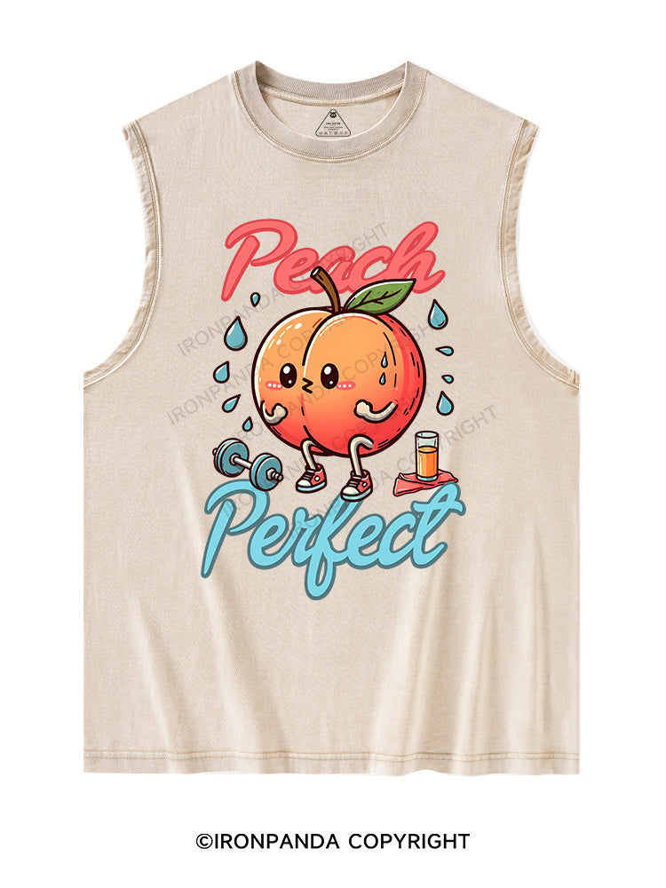 PEACH PERFECT Washed Tank