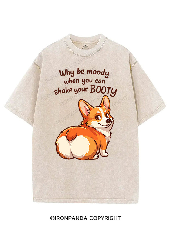 Why be moody VINTAGE GYM SHIRT