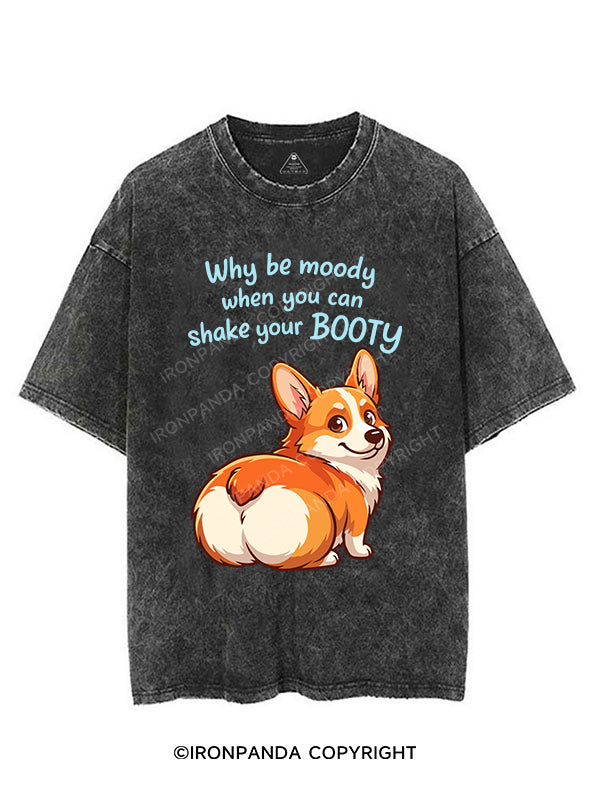 Why be moody VINTAGE GYM SHIRT