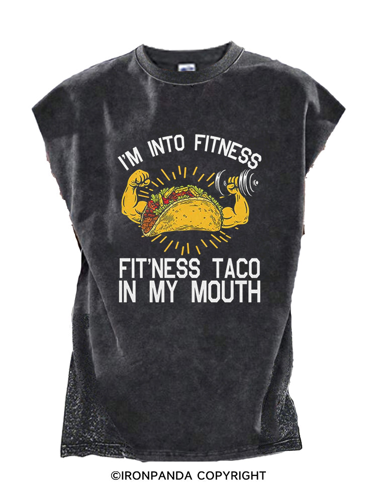 fit this taco in my mouth Cut Off Tank