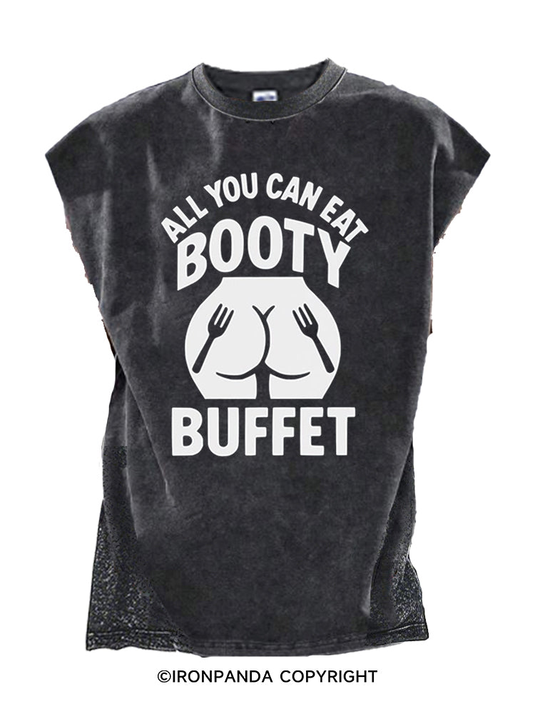 ALL YOU CAN EAT BOOTY BUFFET Cut Off Tank