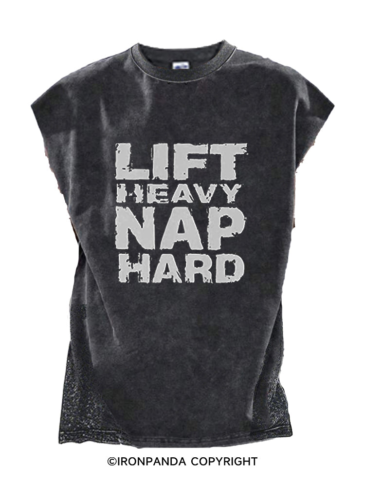 LIFT HEAVY NAP HARD Cut Off Tank