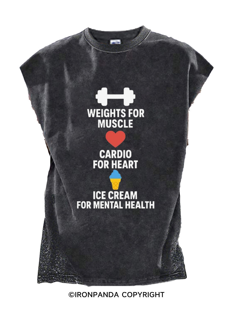 ICE CREAM FOR MENTAL HEALTH Cut Off Tank