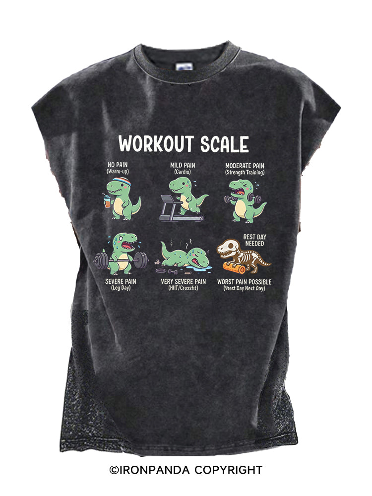 WORKOUT SCALE Cut Off Tank