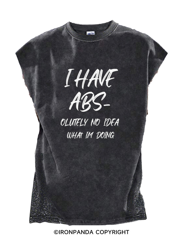 I HAVE ABS- OLUTELY NO IDEA WHAT I'M DOING Cut Off Tank