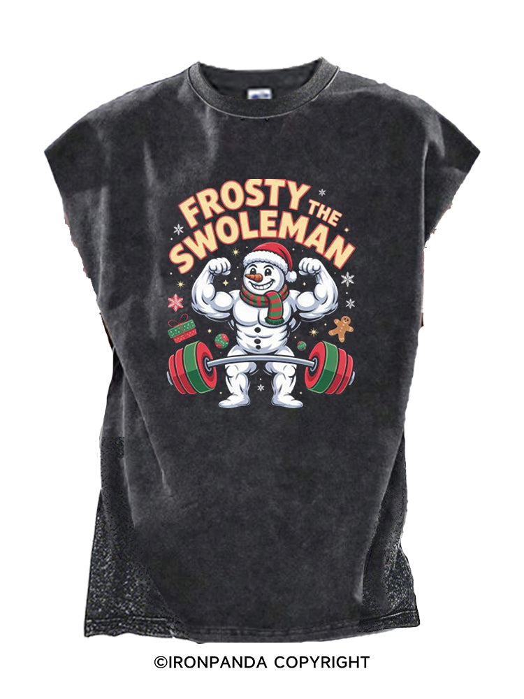 FROSTY THE SWOLEMAN Cut Off Tank