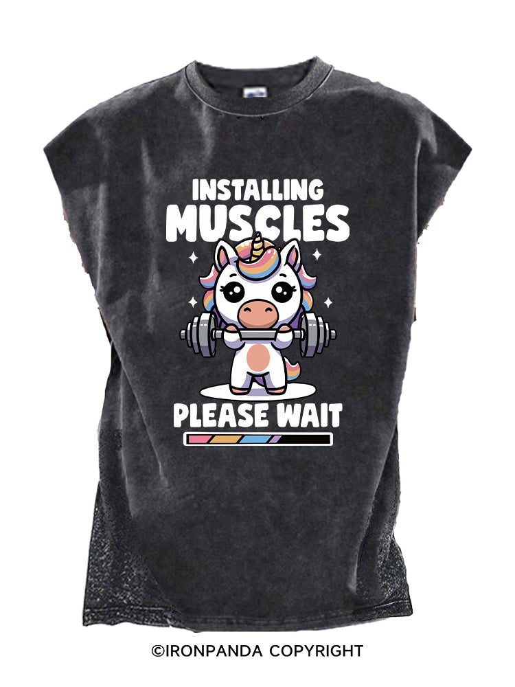Installing Muscles Please Wait  Cut Off Tank