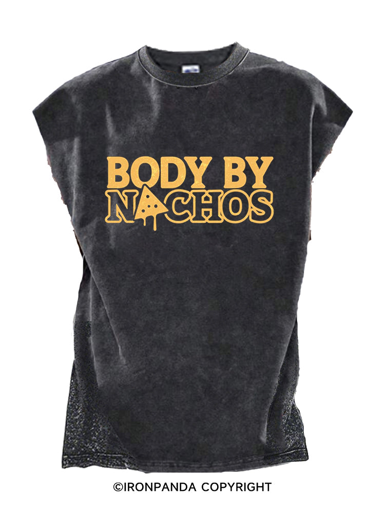 BODY BY NACHOS Cut Off Tank