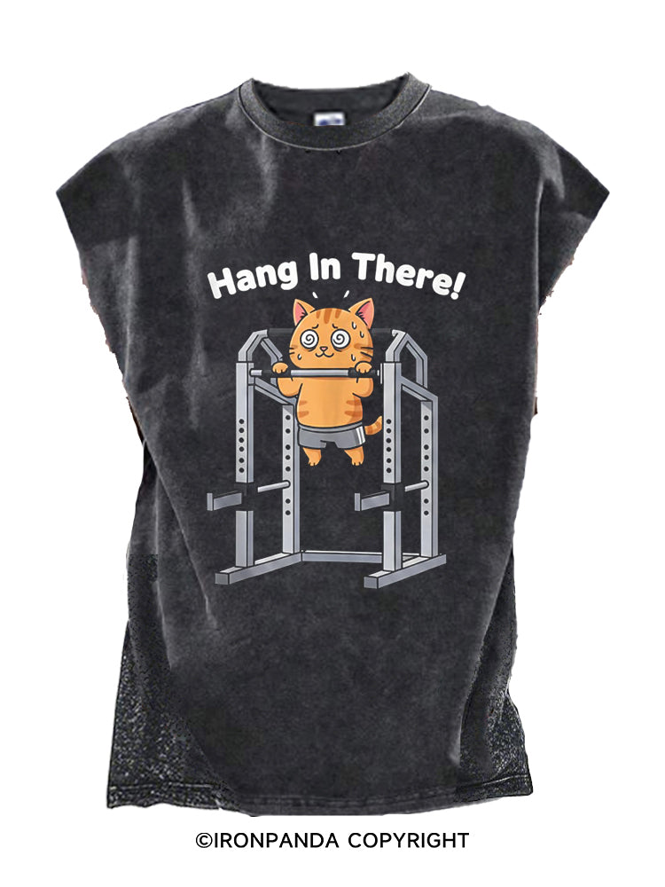 Hang In There! Cut Off Tank