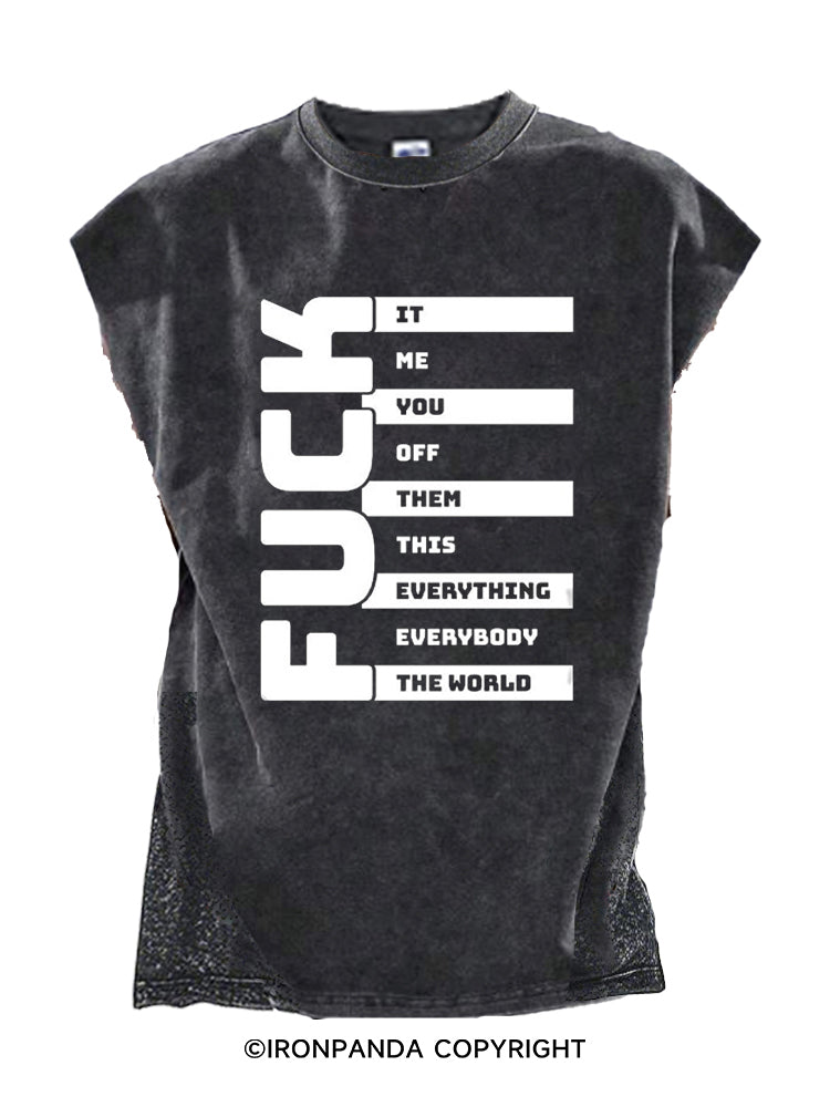 FUCK Cut Off Tank
